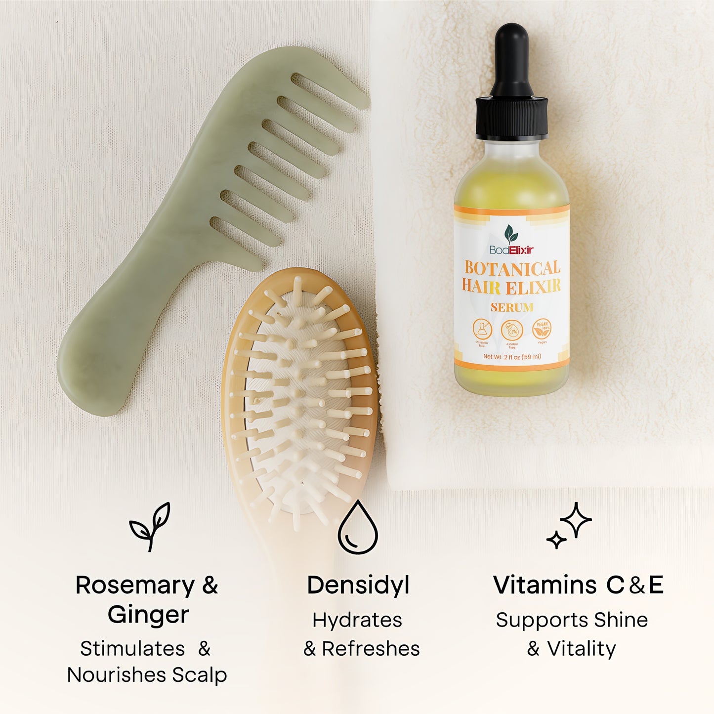 Botanical Hair Elixir Serum