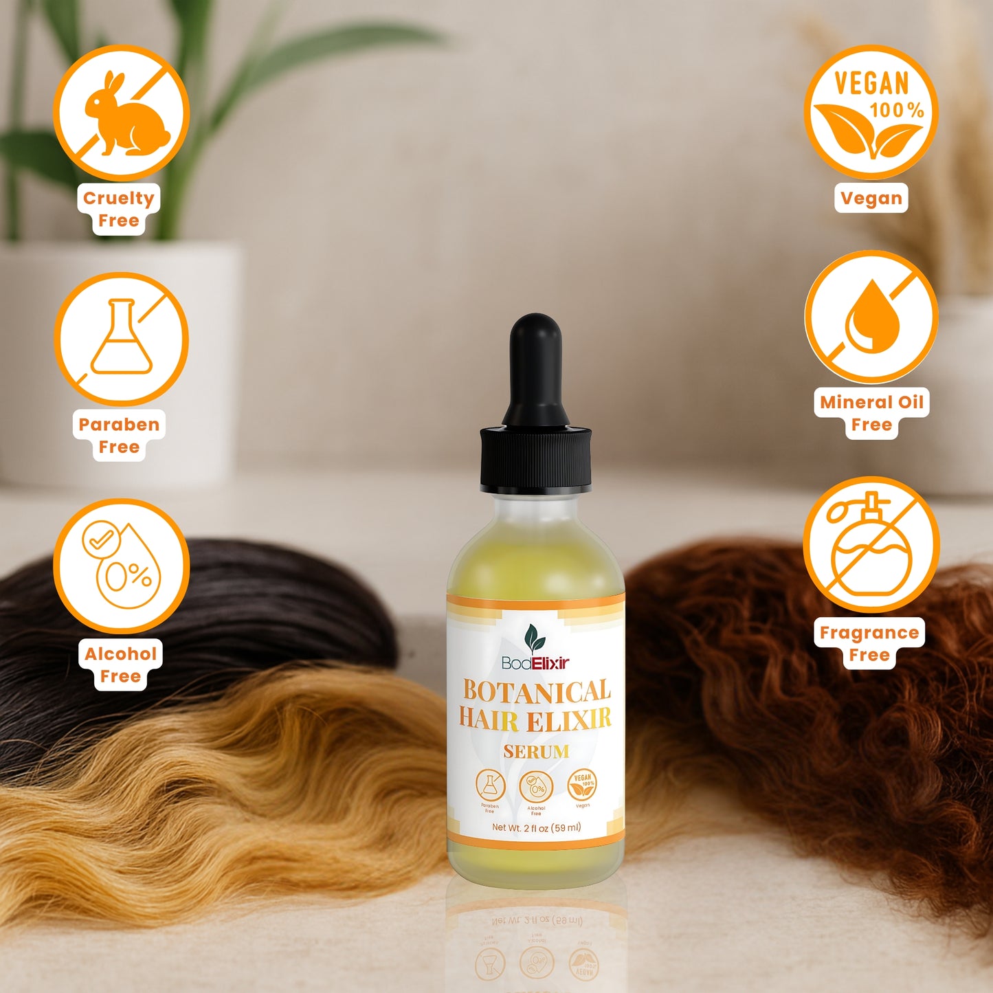 Botanical Hair Elixir Serum