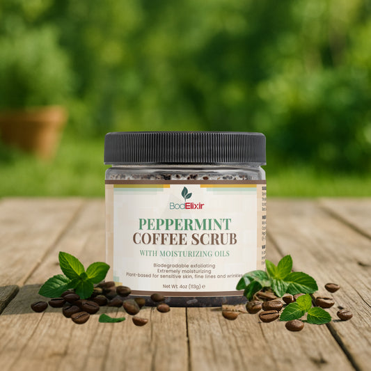 Peppermint Coffee Scrub